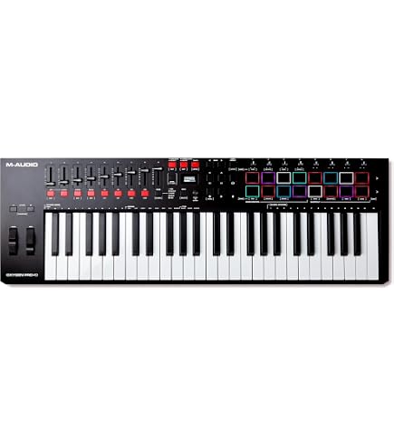 Amazon | AKAI Professional フルサイズのセミウェイト49鍵MIDI